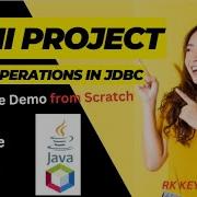 08 Mini Project JDBC CRUD Application Demo Create Retrieve Update Delete MYSQL NetBeans