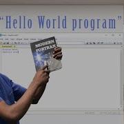 PROGRAMMING WITH FORTRAN Hello World Program With Plato IDE Fortran Tutorial