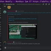 CircuitPython Weekly Meeting For July 22nd 2024 Adafruit