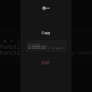 Clone Copy Rust Programming Rustlang Shorts