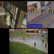 Multipl Pedestrian Tracking Algorithm Results