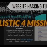 HACK THIS SITE REALISTIC 4 MISSION WEBSITE HACKING TUTORIAL TECHNO AYAN