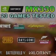 Nvidia GeForce MX330 Test In 23 Games In 2022