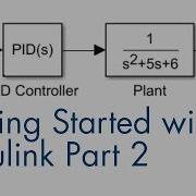 Getting Started With Simulink Part 2 How To Add A Controller And Plant To The Simulink Model