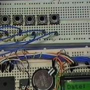 LCD PIC Clock With The Maxim DS1307 RTC