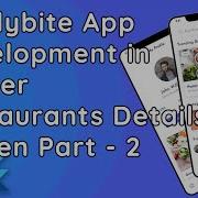 Foodybite App In Flutter Restaurant Detail UI Screen Part 2 Flutter Tutorial 23