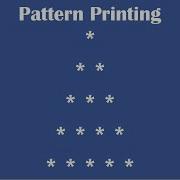 C Practical And Assignment Programs Pattern Printing 6
