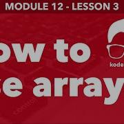 Module 12 Lesson 3 Accept Array Elements And Reprint Learn Programming