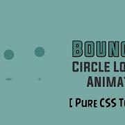 Bouncing Circle Loading Animation HTML5 CSS3 Full Tutorial