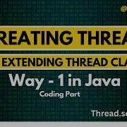How To Create Thread In Java Creating Thread By Extending Thread Class Multithreading In Java