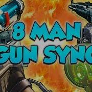 One Of The BIGGEST Gun Sync Collabs Ever 8 Man Gun Sync