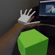 Leap Motion Finger Physics Test