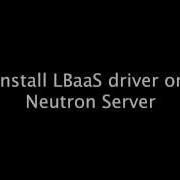 Avi Vantage Installation OpenStack Part2 LBaaS Driver Installation
