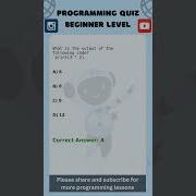 Programming Quiz Beginner Level Python AI Machine Learning Data Science Coding Gen AI