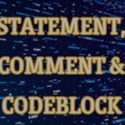1 8 Statements Comments And Code Blocks