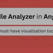 How To Configure Bundle Analyzer In Angular