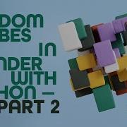 Add Materials And Animate Random Cubes Sculpture In Blender With Python Generative Art Tutorial