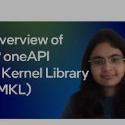 An Overview Intel OneAPI Math Kernel Library OneMKL Intel Software EOL