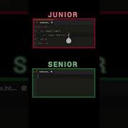 Junior Developer Vs Senior Developer Programming Coding Html Css Javascript Dsa Webdeveloper