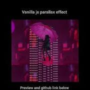 Vanilla Js Parallax Effect Js Javascript Parallax Animation