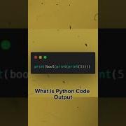 Python Quiz What Is Output Video Shorts Shortvideo