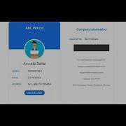 Generate Visitor ID Cards Web Application Backoffice Automation ID Card Generator