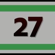 27 Seconds Countdown Timer With Sound Effect COLOR 4K HD 1080