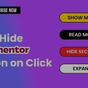 How To Expand Text On Same Page Read More Button WordPress Elementor Hide Unhide In Elementor
