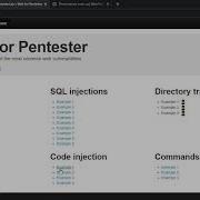Web For Pentester Code Injection
