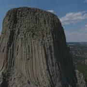Drone Around Devils Tower