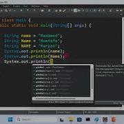 CASE SENSETIVE IN JAVA Lesson 6 AF SOOMAALI