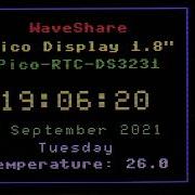 Raspberry Pi Pico Real Time Clock