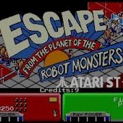 Escape From The Planet Of The Robot Monsters Atari ST 1990