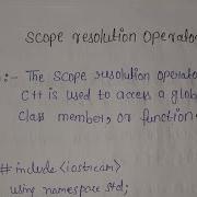 Scope Resolution Operator In C Explained Global Vs Local Variable C Tutorial For Beginners