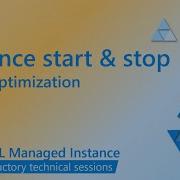 Start Stop Feature For Azure SQL Managed Instance Cost Optimization