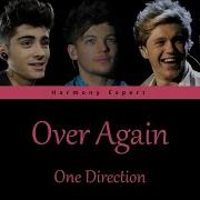 One Direction Over Again Color Coded Lyrics