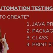 Session 1 Create Java Project Package Class Print String
