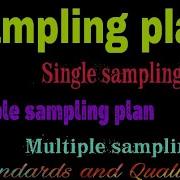 What Is SAMPLING SINGLE SAMPLING PLAN DOUBLE SAMPLING PLAN IES GS STANDARDS AND QUALITY