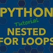 Python Nested For Loops