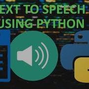 TEXT TO SPEECH IN PYTHON Convert Text To Speech In Python