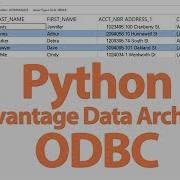 How To Connect To Advantage Data Architect With Python Via ODBC