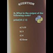 Drop Your Answer In Comment Coding Python Shorts Shortvideo Viral Views Question 2025