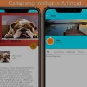 Collapsing Toolbar In Android Studio Using JAVA
