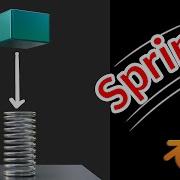 Rigid Body Spring Constraint Explained Blender Tutorial