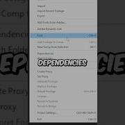How To Share A Project In After Effects