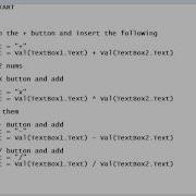 Visual Basic 2008 Calculator Tutorial Part 2 Codes