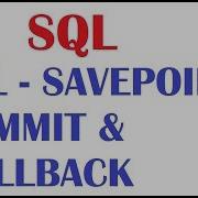 SQL Tutorial For Beginners TCL COMMIT ROLLBACK SAVEPOINT