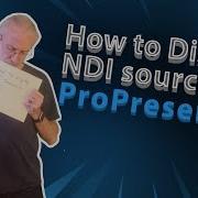 How To Capture NDI Into ProPresenter With NDIsyphon