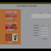 Food Ordering System Using JAVA