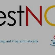 10 TestNG Framework Creating Testng Xml From Code